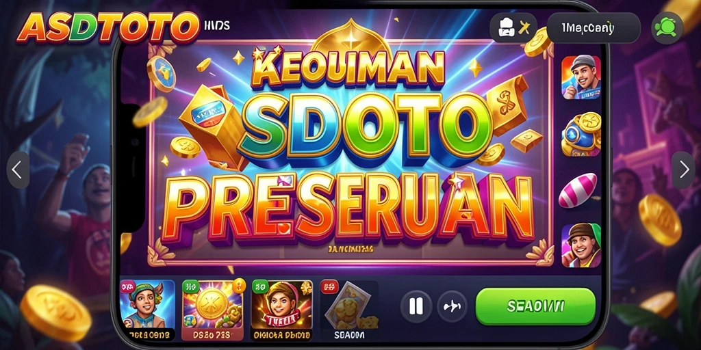 Gameplay ASDTOTO yang menampilkan mesin Slot yang menarik dan seru.