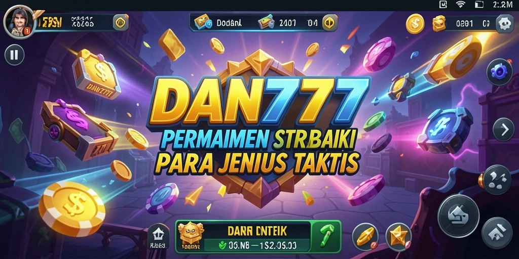 Tampilan gameplay menegangkan dan penuh aksi dalam DAN777.