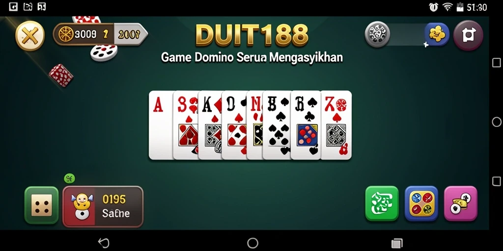 Tampilan gameplay seru dan interaktif dari DUIT188.