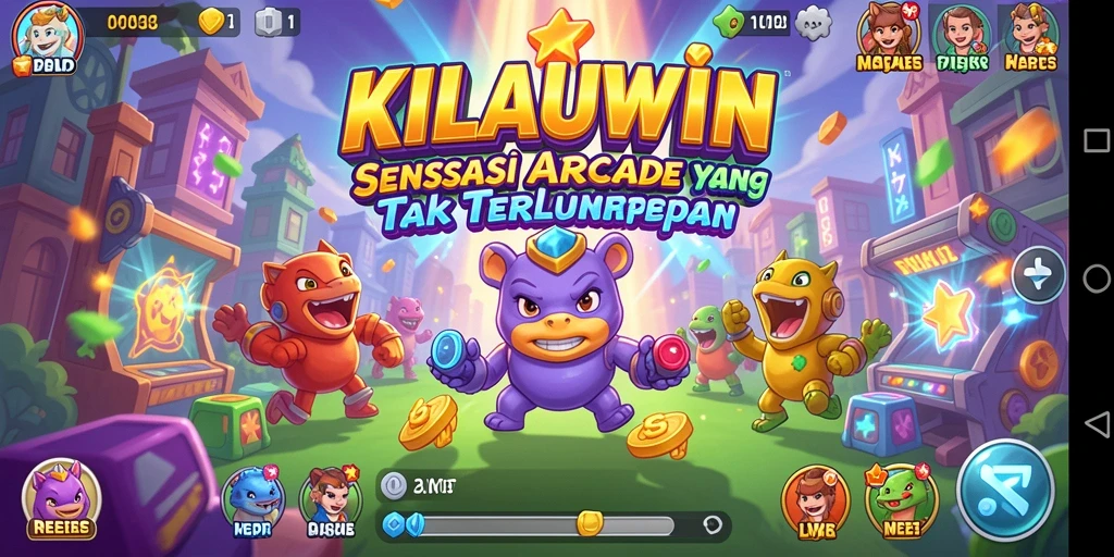 Tampilan gameplay KILAUWIN yang seru dan penuh warna.