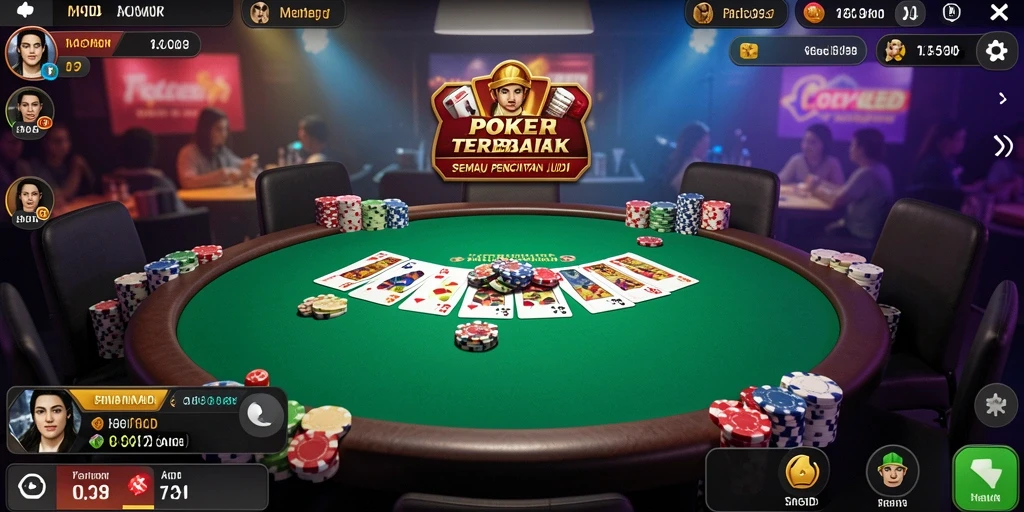 Gameplay menarik dalam aplikasi MPOID yang menyajikan pengalaman poker seru.