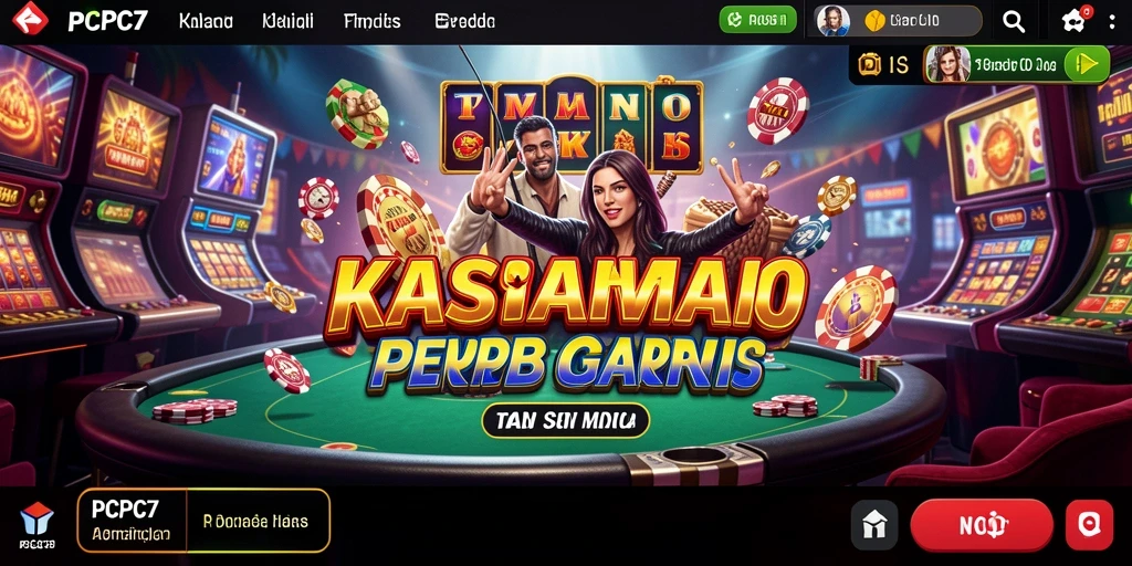 Screenshot gameplay PCPC7 menampilkan aksi seru dan grafis memukau.