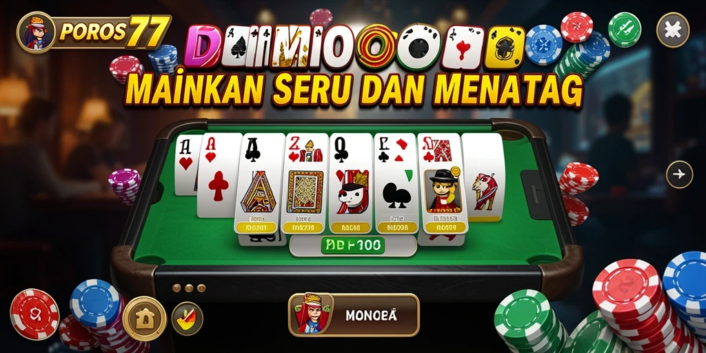 Tampilan gameplay POROS77 yang menarik dan seru.