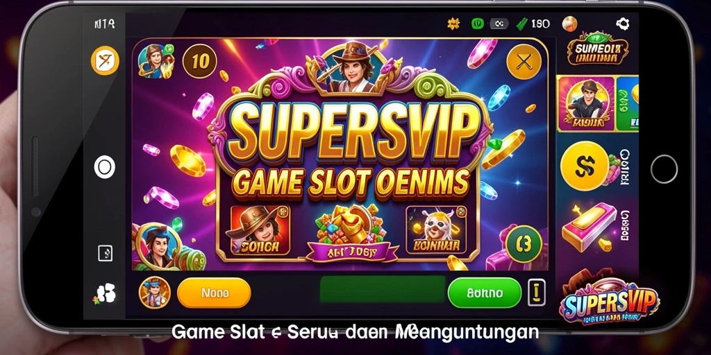 Tampilan menarik dari gameplay SUPERSVIP yang menggugah semangat bermain.