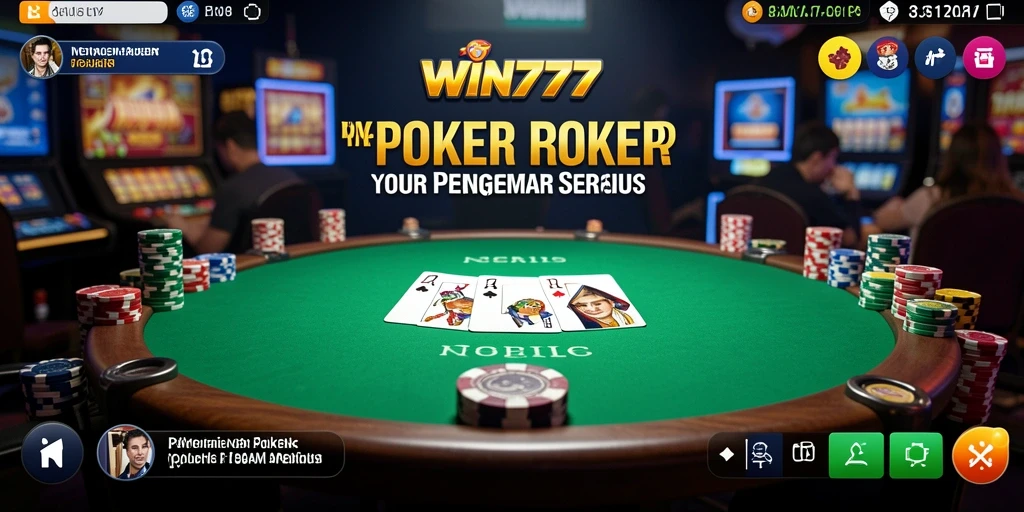 Gameplay seru dan menegangkan dalam Poker.